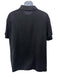 Louis Vuitton Size XXL Black & White Cotton Solid Polo Men's Short Sleeve Black & White / XXL