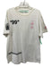 Off White Size M White & Multi Cotton Graphic Men's Short Sleeve White & Multi / M