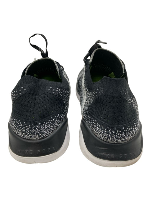 Nike Shoe Size 9 Black & Gray Synthetic Knit Lace Up Men's Sneakers Black & Gray / 9