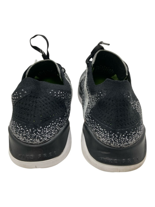 Nike Shoe Size 9 Black & Gray Synthetic Knit Lace Up Men's Sneakers Black & Gray / 9