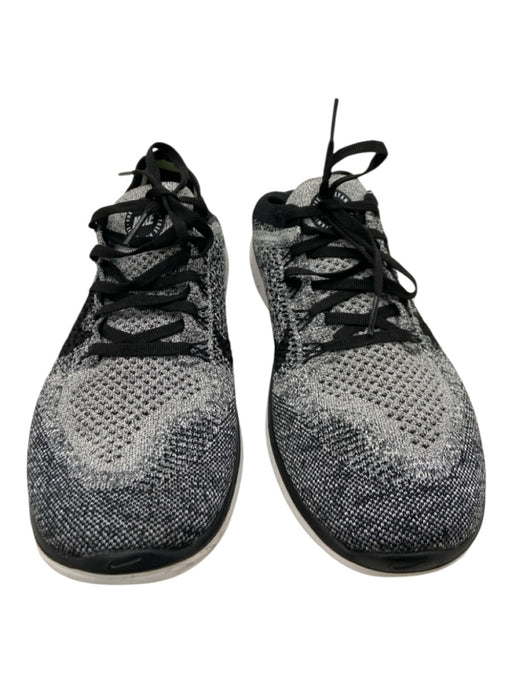 Nike Shoe Size 9 Black & Gray Synthetic Knit Lace Up Men's Sneakers Black & Gray / 9