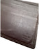 Gucci AS IS Brown & Multi Leather Monogram Striped Men's Wallet Brown & Multi