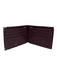 Cartier AS IS Black Leather Silver Hardware Men's Wallet Black