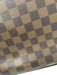 Louis Vuitton Brown & Beige Leather Damier Zip Pockets Men's Bag Brown & Beige