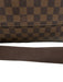 Louis Vuitton Brown & Beige Leather Damier Zip Pockets Men's Bag Brown & Beige