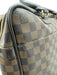 Louis Vuitton Brown & Beige Leather Damier Zip Pockets Men's Bag Brown & Beige