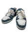 Louis Vuitton Shoe Size 8 AS IS Blue & White Canvas & Leather Monogram Shoes Blue & White / 8