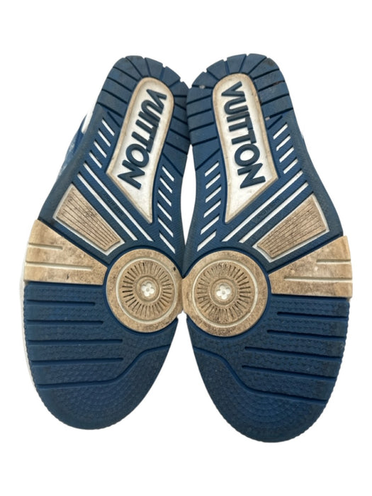 Louis Vuitton Shoe Size 8 AS IS Blue & White Canvas & Leather Monogram Shoes Blue & White / 8