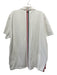 Thom Browne Size 5 White, Red & Blue Cotton Solid Polo Men's Short Sleeve White, Red & Blue / 5