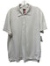Thom Browne Size 5 White, Red & Blue Cotton Solid Polo Men's Short Sleeve White, Red & Blue / 5