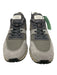 Tods Shoe Size 9 Gray Canvas & Suede Low Top Lace Up Men's Shoes Gray / 9