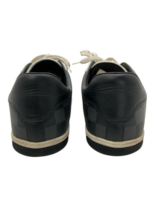 Louis Vuitton Shoe Size 8 AS IS White, Black, Gray Leather Damier Low Top Shoes White, Black, Gray / 8