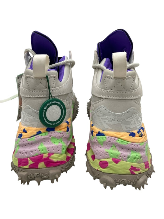 Nike / Off White Shoe Size 9 Gray & Multi-Color Suede Lace Up Ankle High Shoes Gray & Multi-Color / 9