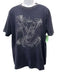 Louis Vuitton AS IS Size XXL Navy Blue & White Cotton Graphic Men's Short Sleeve Navy Blue & White / XXL