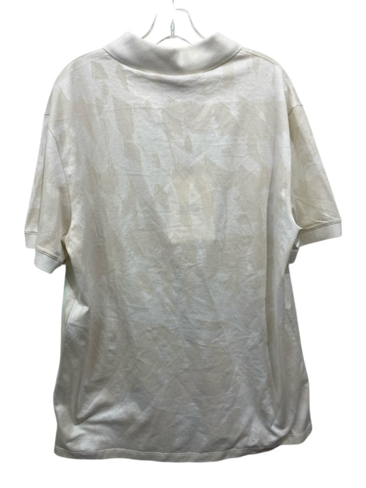 Alexander McQueen NWT Size XXL White Cotton Solid Polo Men's Short Sleeve White / XXL