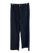 Maeve Size 27 Black Viscose Blend High Rise Straight Leg 4 Pocket Zip Up Pants Black / 27