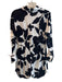 Sanctuary Size XS Black & White No Fabric Tag Collared Button Up Romper Black & White / XS