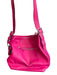 Coach Hot pink Leather Crossbody Strap Zip Close Inside Pocket Logo Bag Hot pink / S/M