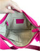Coach Hot pink Leather Crossbody Strap Zip Close Inside Pocket Logo Bag Hot pink / S/M