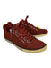 Louis Vuitton Shoe Size 9 Orange Suede Solid Low Top Men's Shoes Orange / 9