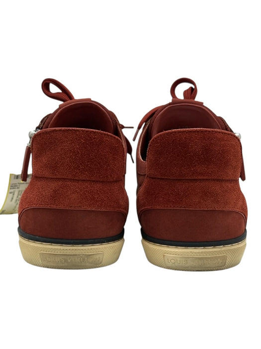 Louis Vuitton Shoe Size 9 Orange Suede Solid Low Top Men's Shoes Orange / 9