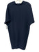 Vince Size S Black Polyester V Neck Sleeveless Below Knee Pintuck Dress Black / S