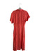 Equipment Femme Size 6 coral Silk Blend Lapel Button Down Short Sleeve Dress coral / 6
