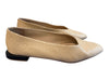 Saks Fifth Avenue Shoe Size 10 Tan Leather Reptile Embossed Pointed Toe Shoes Tan / 10