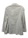 Theory Size M / 8 Light Gray Linen Blend Two Button Flap Pocket Blazer Jacket Light Gray / M / 8