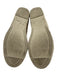 Manebi Shoe Size 37 Beige Raffia whipstitch trim Platform Round Toe Flats Beige / 37