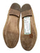 Mansur Gavriel Shoe Size 37 Beige & Tan Raffia Round Toe Bow Weave Flats Beige & Tan / 37