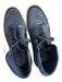 Scotch & Soda Shoe Size 9 AS IS Navy & Aqua Blue Leather Rubber Sole Sneakers Navy & Aqua Blue / 9