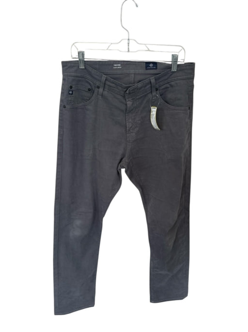 Adriano Goldschmied Size 32X34 Gray Cotton Straight Leg Pockets Men's Pants Gray / 32X34