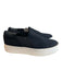 Vince Shoe Size 37.5 Black Canvas Slip On Flat Stretch Panel Shoes Black / 37.5