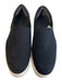 Vince Shoe Size 37.5 Black Canvas Slip On Flat Stretch Panel Shoes Black / 37.5