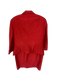 Max Mara Size Est L Rust Raw Silk Strapless Side Zip Dress Set Rust / Est L