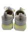 Sorel Shoe Size 8 beige, yellow, white Leather & Synthetic Mesh Sneakers beige, yellow, white / 8