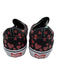 Vans Shoe Size 7.5 Black, Red, White Canvas Hearts Low Top Slip On Sneakers Black, Red, White / 7.5