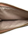 Tory Burch Pink Beige Leather Gold Tone Hardware Zip Close Crossbody Bag Pink Beige / One Size