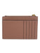 Tory Burch Pink Beige Leather Gold Tone Hardware Zip Close Crossbody Bag Pink Beige / One Size