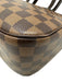 Louis Vuitton Brown Coated Canvas Leather trim Damier Ebene Magnetic Close Bag Brown / Medium