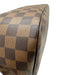 Louis Vuitton Brown Coated Canvas Leather trim Damier Ebene Magnetic Close Bag Brown / Medium