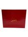 Christian Louboutin Red & Gold Glass & Metal Set Of 3 Perfume Red & Gold