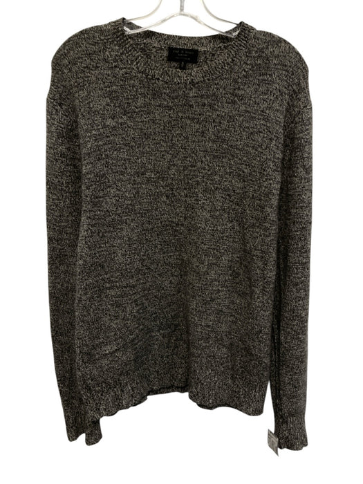 Rag & Bone Size M Gray Cashmere Heathered Crew Men's Sweater Gray / M