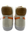 Nike Shoe Size 11 Like New White & Orange Leather Solid Sneaker Men's Shoes White & Orange / 11