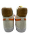 Nike Shoe Size 11 Like New White & Orange Leather Solid Sneaker Men's Shoes White & Orange / 11