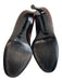 Yves Saint Laurent Shoe Size 37.5 Brown Leather Pump Patent Round Toe Heels Brown / 37.5
