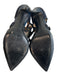 Nicholas Kirkwood x Peter Pilotto Shoe Size 37.5 Leather Pointed Toe Heels Blue, Black & Orange Print / 37.5