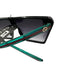 Gucci Black Acetate Gold Tone Details Interlocking GG Flat Top Sunglasses Black