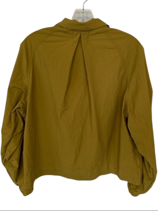 LIV Outdoor Size L Olive Green Nylon Full Zip Athletic Jacket Olive Green / L